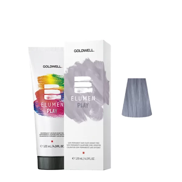 GOLDWELL ELUMEN PLAY semi permanent hair color oxidant-free #Metallic Silver 120 ml - NVA9109549