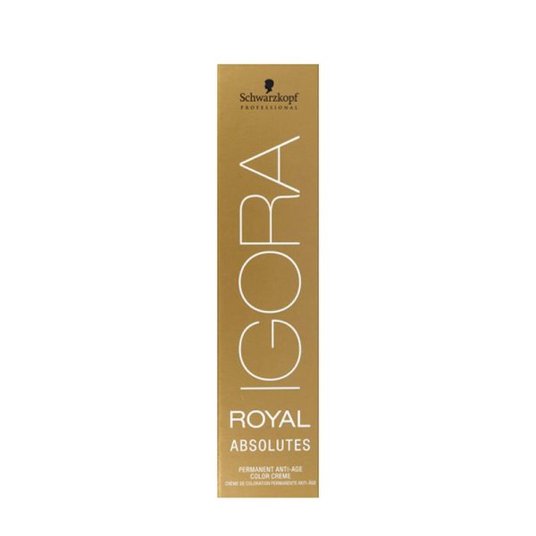 Αντιγηραντική Μόνιμη Βαφή Igora Royal Absolutes Schwarzkopf 7-460 (60 ml) - S4244573