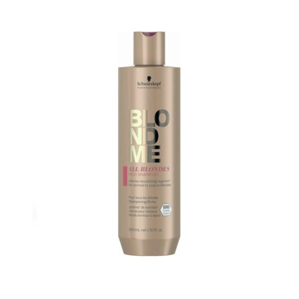 Blond Me All Blondes Rich Shampoo For Normal Coarse Blondes 300 ml - PARS-SC-495-01