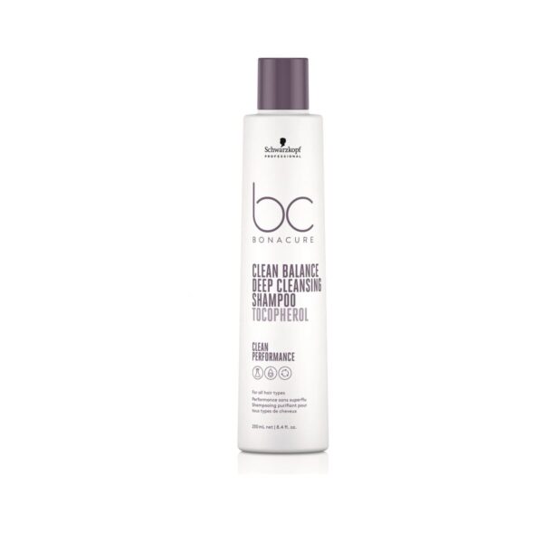 Bonacure Clean Balance Deep Cleansing Shampoo 250 ml - PARS-SC-576-B4