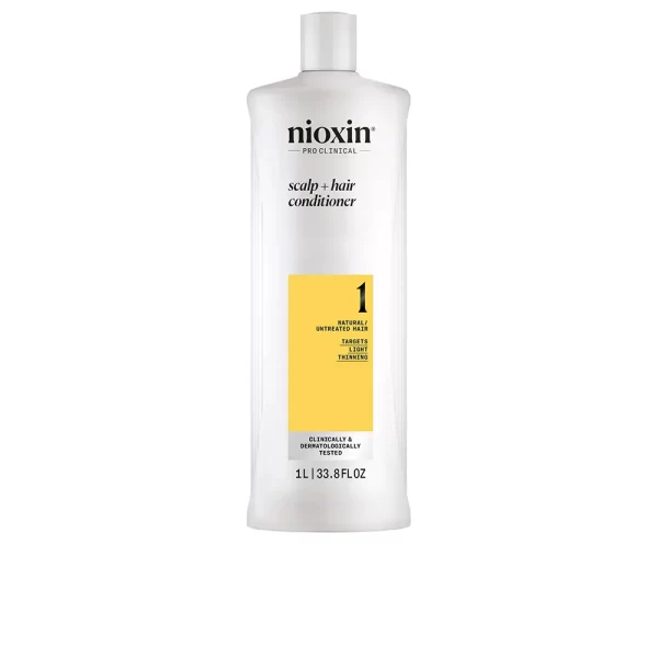 NIOXIN SYSTEM 1 - Conditioner - Natural Hair with Mild Weakening 1000 ml - NVA6898094