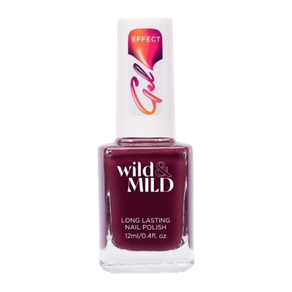 Βερνίκι νυχιών Wild & Mild Gel Effect Burgundy Bouquet 12 ml - S4518030