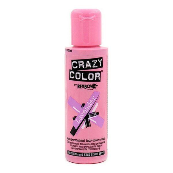 Μόνιμη Βαφή Lavender Crazy Color Nº 54 (100 ml) - S4245748