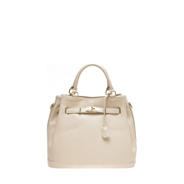 Γυναικεία Τσάντα Anna Luchini SS22-AL-1762-BEIGE Μπεζ (36 x 29 x 17 cm) - S0370240