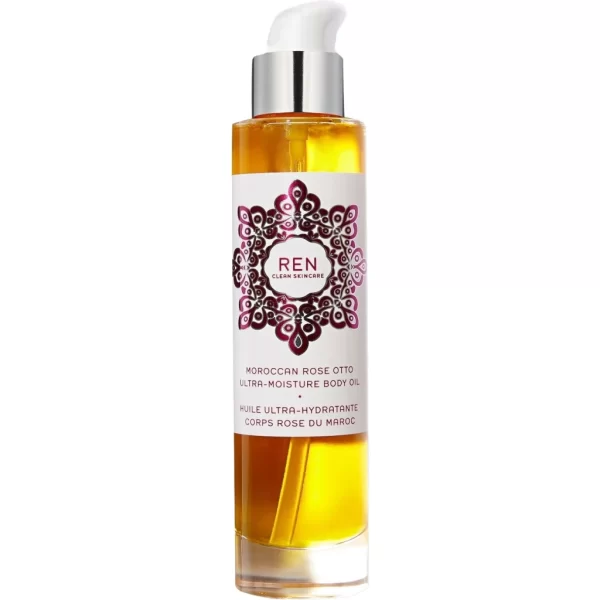 REN Moroccan Rose Otto Ultra Moisture Body Oil 100 ml - PARC-RX-012-01