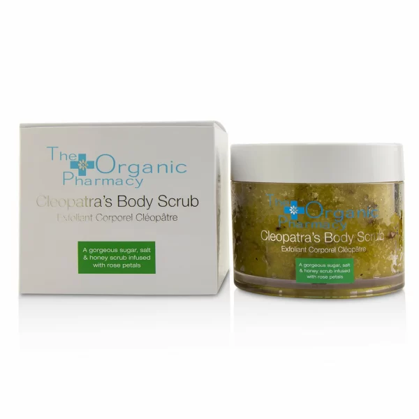 The Organic Pharmacy Cleopatra's Body Scrub Sugar, Honey & Rose Petals 400 gr - PARC-O2-064-01