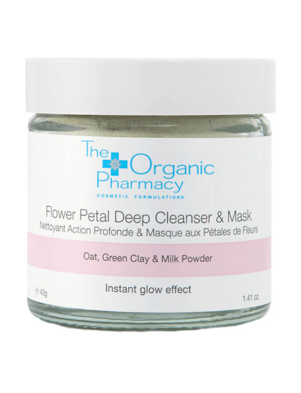 The Organic Pharmacy Flower Petal Deep Cleanser & Mask 40 g - PARC-O2-005-40