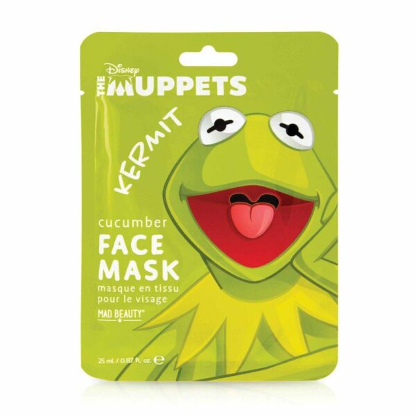 Μάσκα Προσώπου Mad Beauty The Muppets Kermit Αγγούρι (25 ml) - S4513483