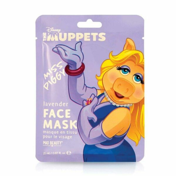 Μάσκα Προσώπου Mad Beauty The Muppets Miss Piggy Λεβάντα (25 ml) - S4513513