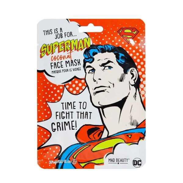 Μάσκα Προσώπου Mad Beauty DC Superman (25 ml) - S4513517