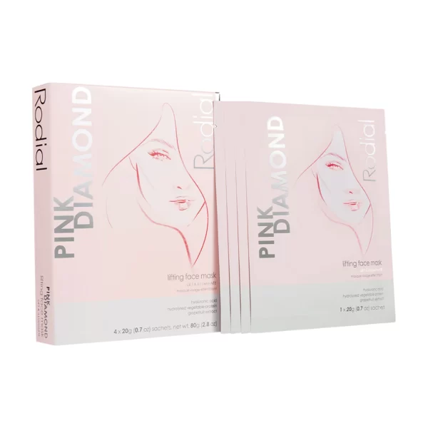 Rodial Pink Diamond Lifting Face Mask 4x20gr set x 80 gr - PARC-RO-027-01