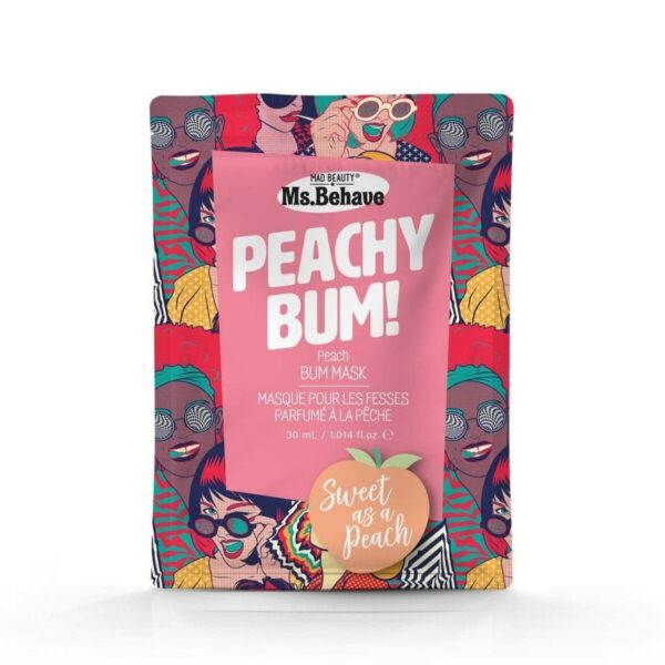 Μάσκα Mad Beauty Ms Behave Peachy Bum γλουτούς - S4516129