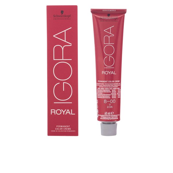 Igora Royal Permanent Color Creme - #8-00 60 ml - PARS-SC-253-12