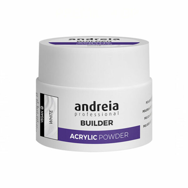 Θεραπεία για τα Nύχια Professional Builder Acrylic Powder Polvos Andreia Λευκό (35 g) - S4257016