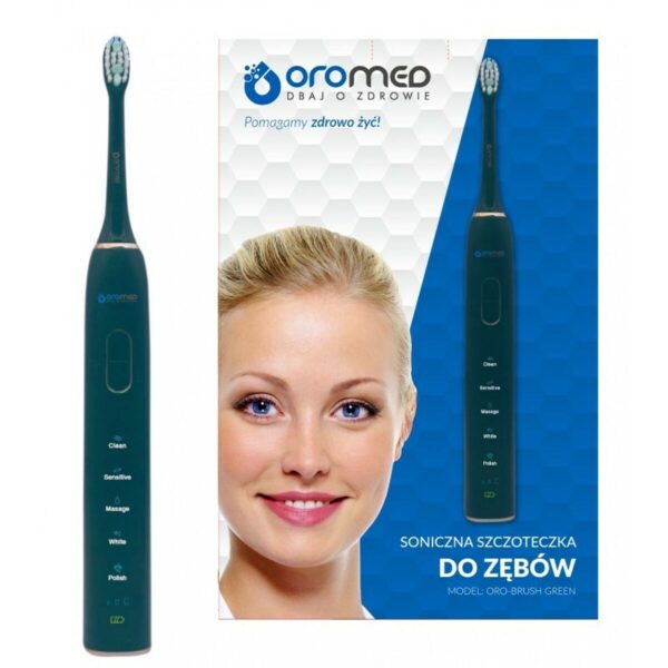 Ηλεκτρική οδοντόβουρτσα Oromed ORO-BRUSH GREEN - S9103380