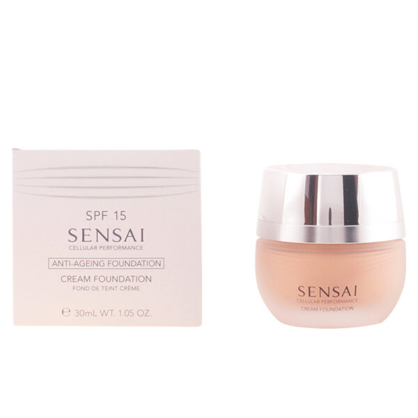 Sensai Cellular Performance Cream Foundation - #CF23 Almound Beige 30 ml - PARC-KB-048-23