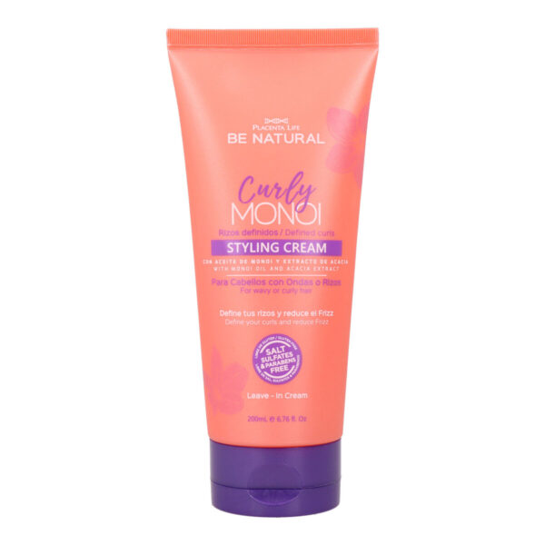 BE NATURAL Crema Rizos Definidos Curly Monoi 200 ml - NVA9015240