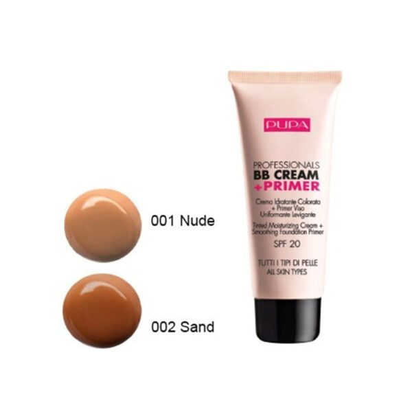 Pupa Pupa Professionals BB Cream + Primer SPF20 - #001 Nude 50 ml - PARC-PM-028-01