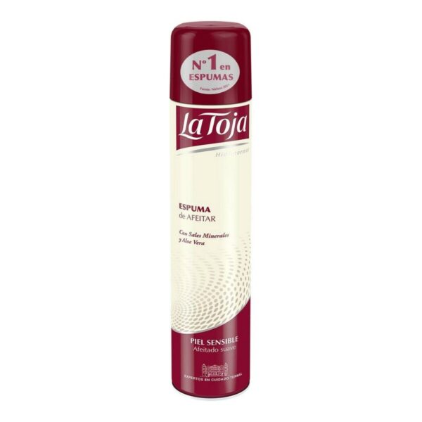 LA TOJA HIDROTERMAL espuma afeitar piel sensible spray 250+50 ml - S0589257