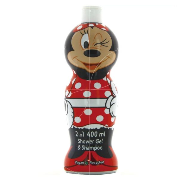 Gel και Σαμπουάν 2 σε 1 Air-Val Minnie Mouse 400 ml - S4517812