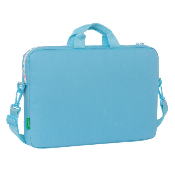 Θήκη για Laptop Benetton Spring Celeste 40 x 27 x 4 cm - S4309994