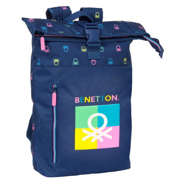 Σακίδιο για Laptop Benetton Cool Ναυτικό Μπλε 28 x 42 x 13 cm - S4309960