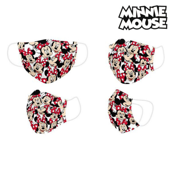 Μάσκα Υγιεινής Minnie Mouse Παιδικά Κόκκινο - S0726436