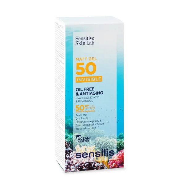 SENSILIS MATT GEL INVISIBLE OIL FREE anhydrous gel SPF50+ 200 ml - NVA9944201