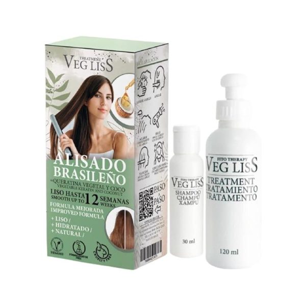 VEG LISS VEG LISS Brazilian straightening with vegetable keratin and coconut 2 u - NVA0380031