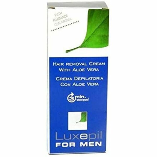 Κρέμα Αποτρίχωσης Σώματος Luxepil For Men Αλόη Βέρα (150 ml) - S4505890