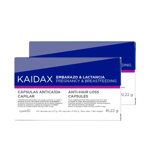 TOPICREM KAIDAX capsules pregnancy & breastfeeding pack 2 x 60 capsules - NVA5822440