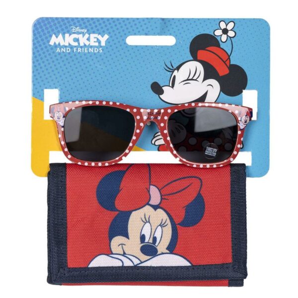 Sunglasses and Wallet Set Minnie Mouse 2 Τεμάχια Κόκκινο - S0738883