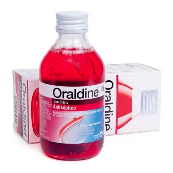 Oraldine antiseptic mouthwash 200ml - NVA1571694