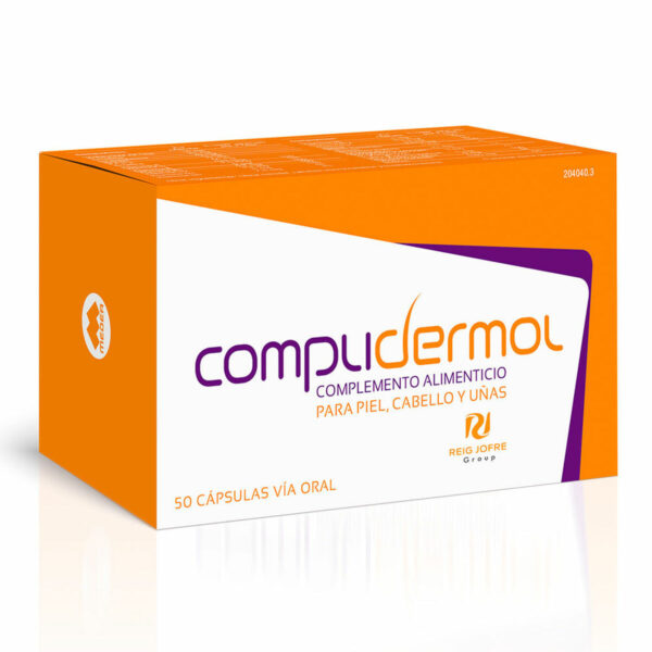 COMPLIDERMOL COMPLIDERMOL para piel, cabello y uñas 50 cápsulas - NVA2040403