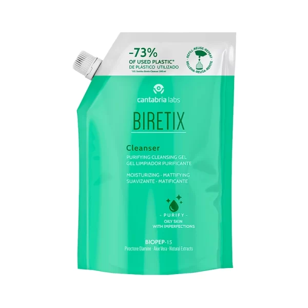 BIRETIX BIRETIX CLEANSER gel limpiador purificante recarga 400 ml - NVA2123885