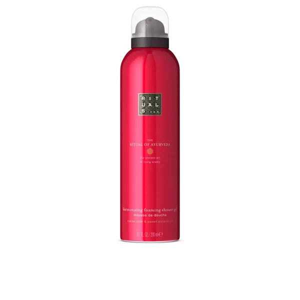 Rituals Ayurveda Foaming Shower Gel Indian Rose & Sweet Almond Oil 200 ml - PARC-RI-182-05