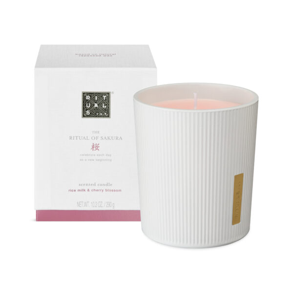 Rituals Sakura Scented Candle Rice Milk & Cherry Blossom 290 gr - PARC-RI-192-05