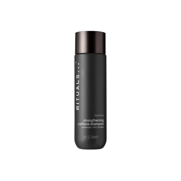 Rituals Homme Strengthening Caffeine Shampoo Cedar Wood + Vit E Complex 250 ml - PARC-RI-699-01