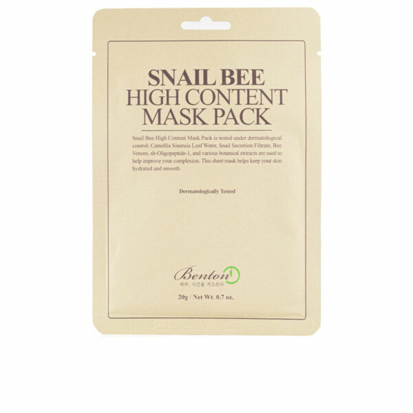 BENTON SNAIL BEE HIGH CONTENT mask 20 ml - NVA6991690