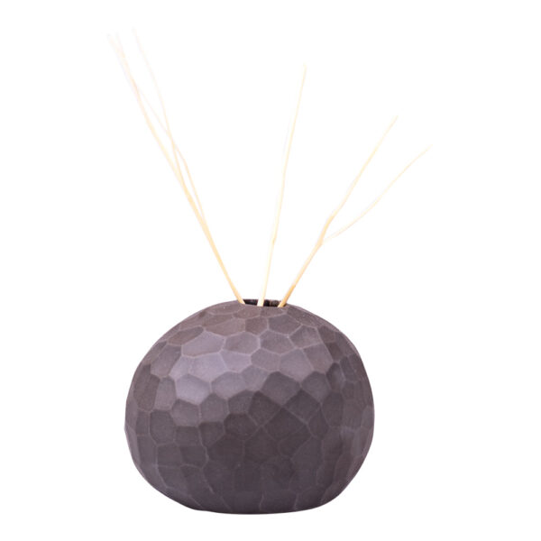 We Love The Planet Vase For Diffuser Sticks Stone - Black - PARC-WL-019-01