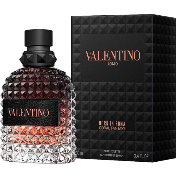 Valentino Uomo Born in Roma Coral Fantasy Edt Spray 100 ml - PARU-QA-404-B1