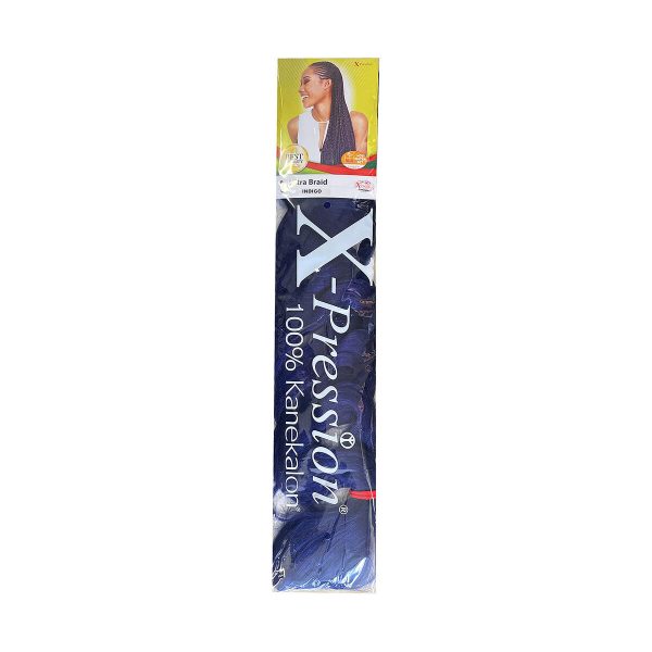 Extensions για τα Μαλλιά X-Pression Pression Indigo Βιολετί Συνθετικό - S4260780