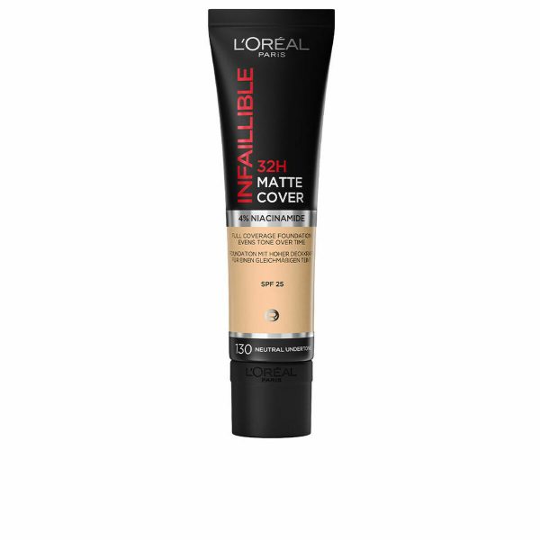 L'ORÉAL PARIS INFAILLIBLE 32H matte cover foundation #130 neutral undertone 1 u - NVA0164079