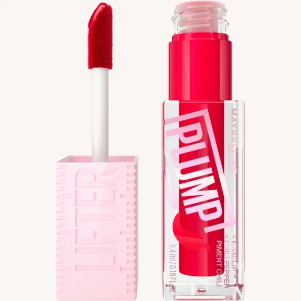 MAYBELLINE PLUMP volumizing lip gloss #004 red flag 5.4 ml - NVA0166394