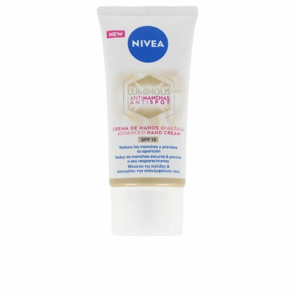 NIVEA LUMINOUS 630º Κρέμα χεριών κατά των λεκέδων spf15 50 ml - NVA2428848