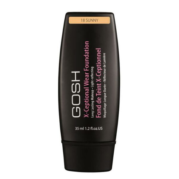 Gosh X-Ceptional Wear Foundation Long Lasting Makeup 18 Sunny 30 ml - PARC-GO-003-12