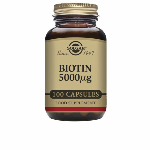 SOLGAR BIOTINIA 5000 µg 100 capsules - NVA4003149