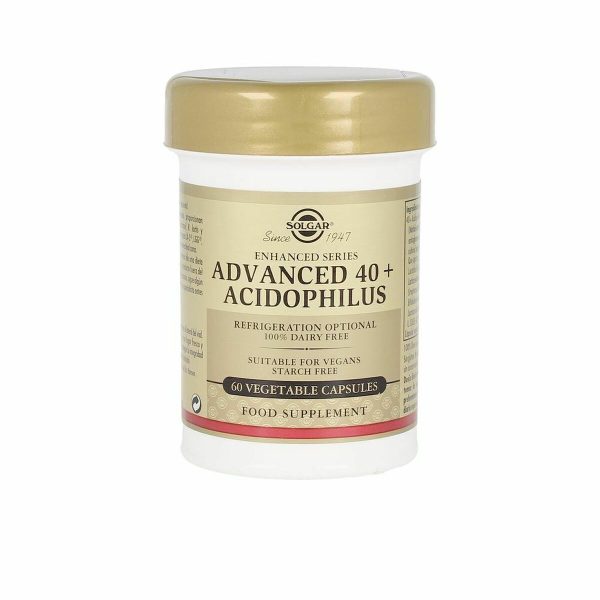 SOLGAR 40 PLUS ACIDOPHILUS AVANZADO 60 cαps vegetables - NVA4007772