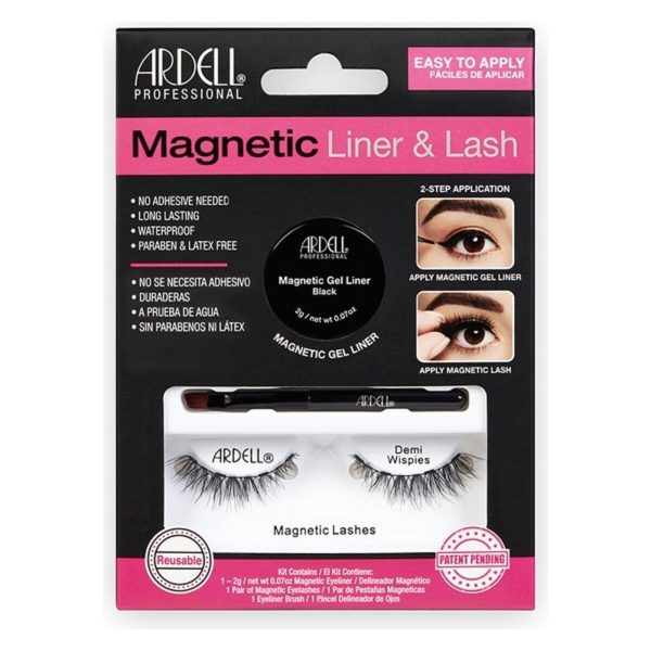 ARDELL MAGNETIC LINER & LASH DEMI WISPIES liner + 2 lashes - GETNVA4368515-1