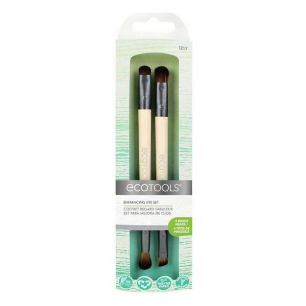 ECOTOOLS EYE ENHANCING duo kit Eye brush x 2 - NVA5012170